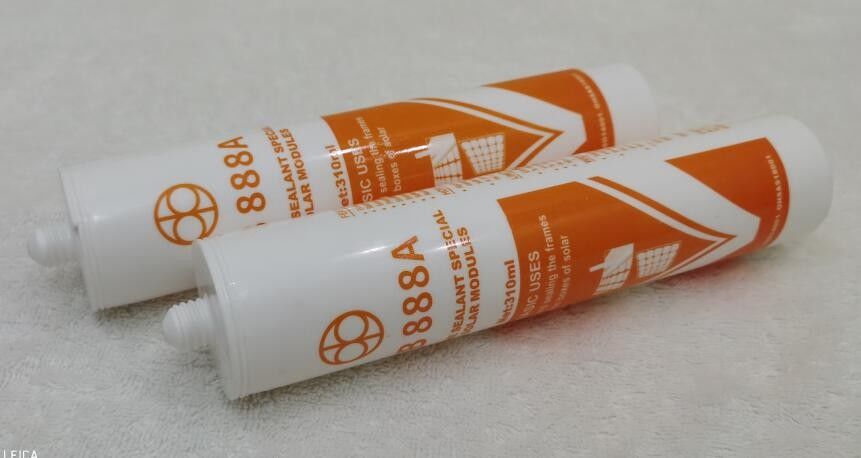 888A White Black Silicone Sealant Special For Solar Panel